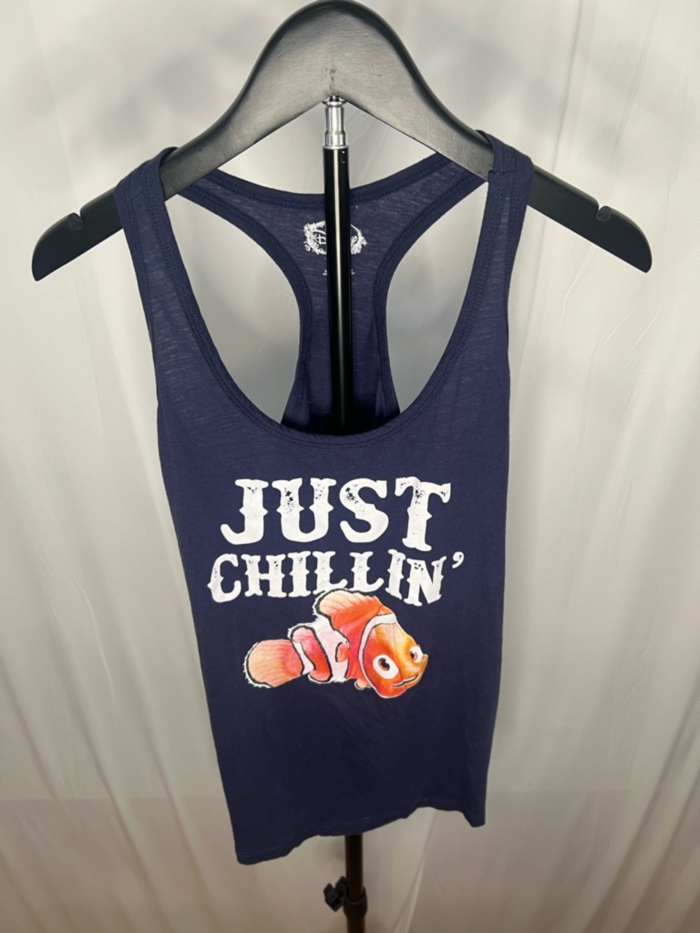 Disney Navy Nemo Racerback Tank
